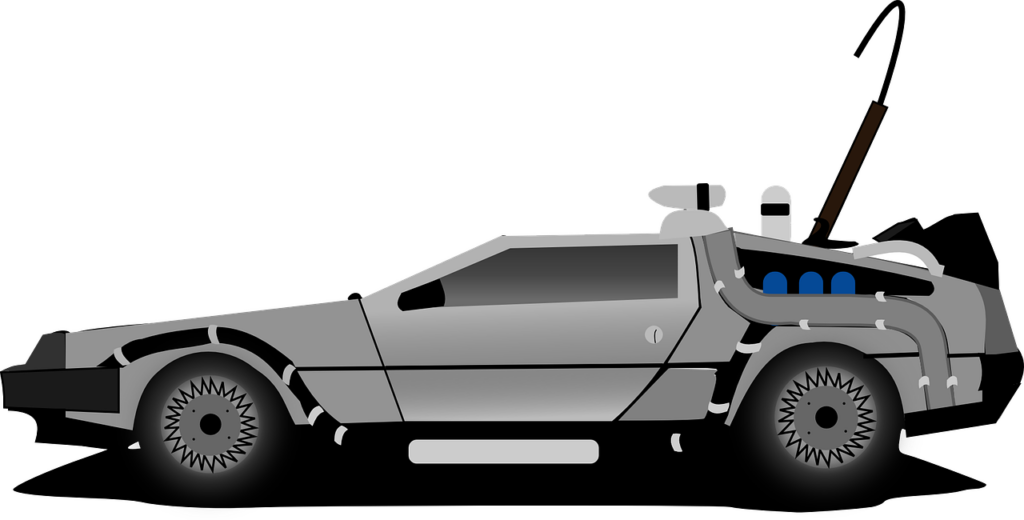 Back To The Future DeLorean.
